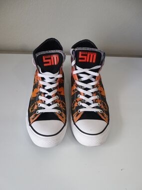 Converse Chuck Taylor Sz 9.5M Santa Monica Pier All Star High Top Sneakers Urban